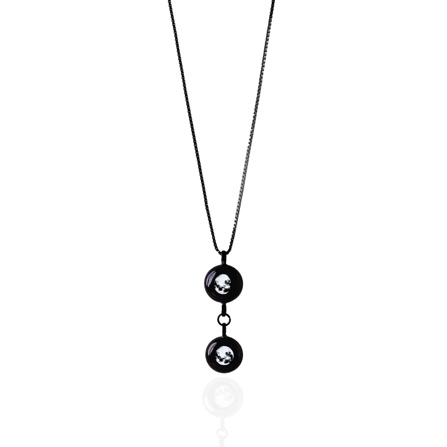 Double Moon Necklace