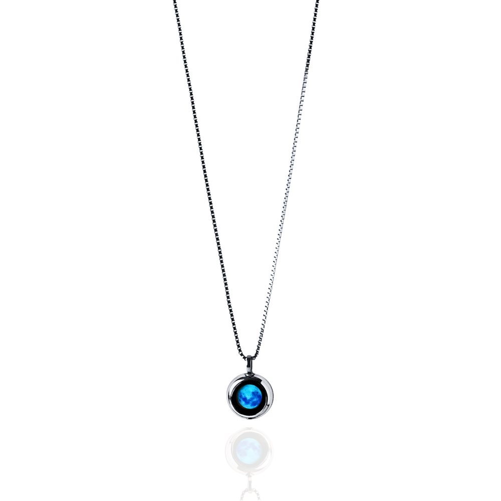 
                  
                    Moon Phase Necklace - Silver
                  
                
