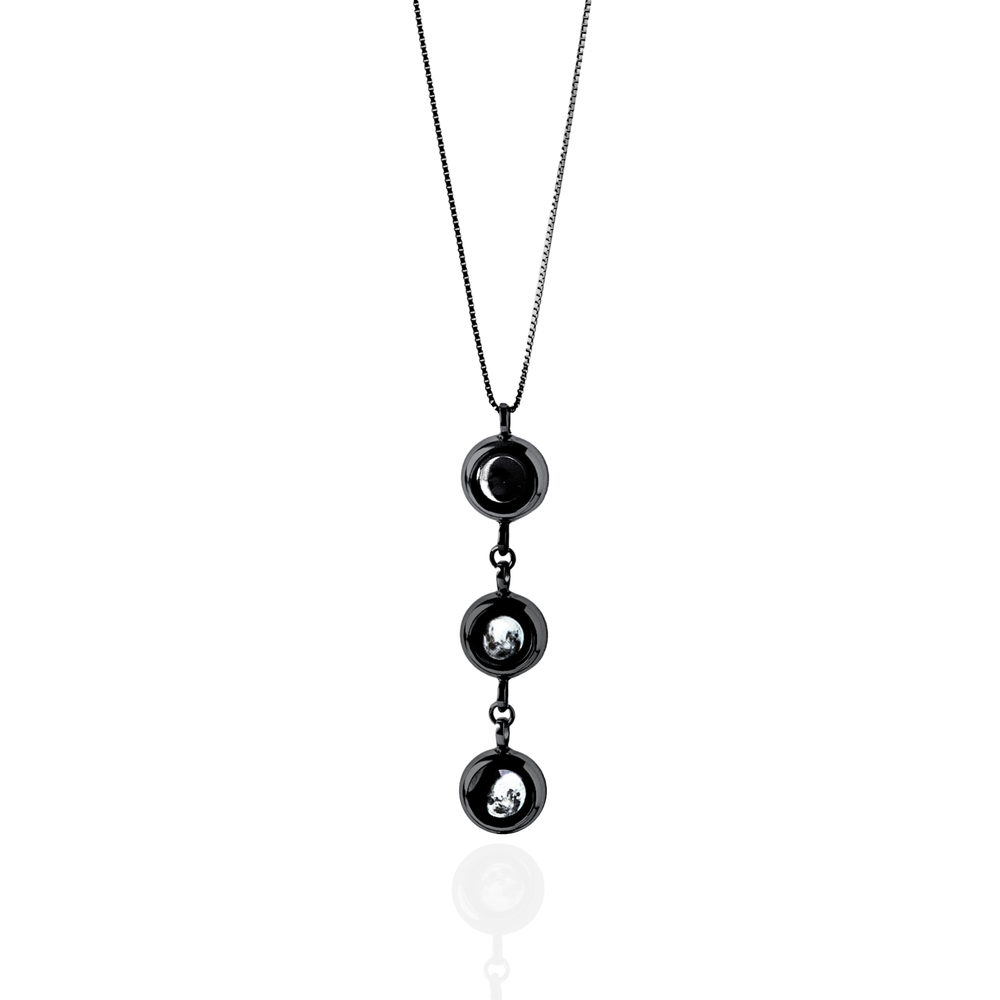 Triple Moon Necklace