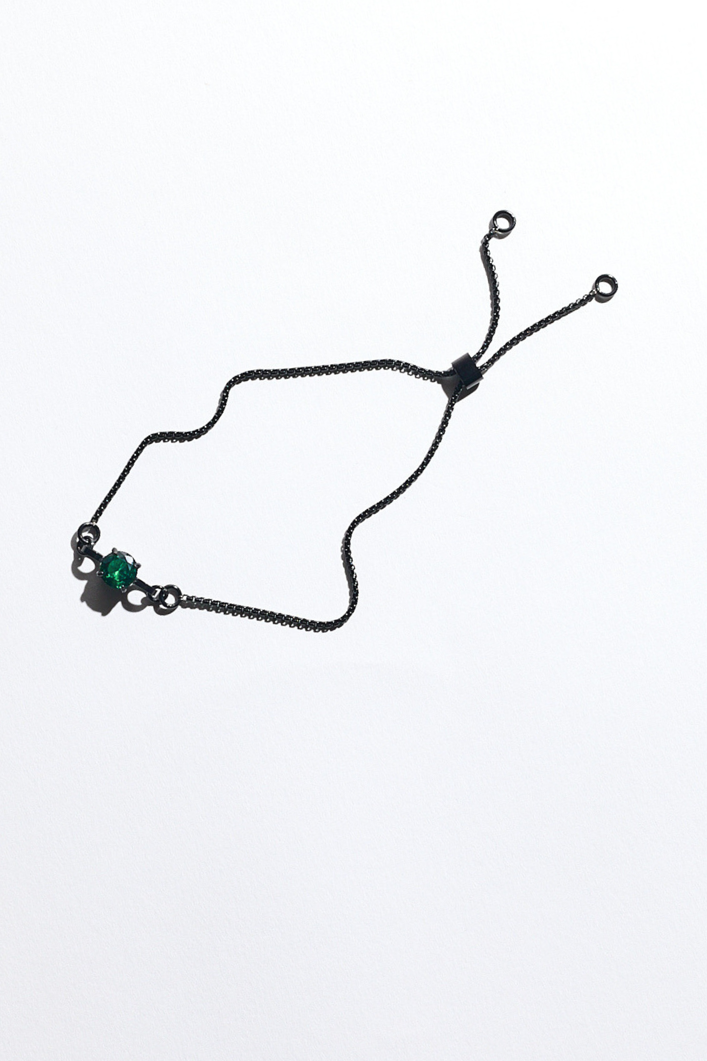 Black Birthstone Bracelet