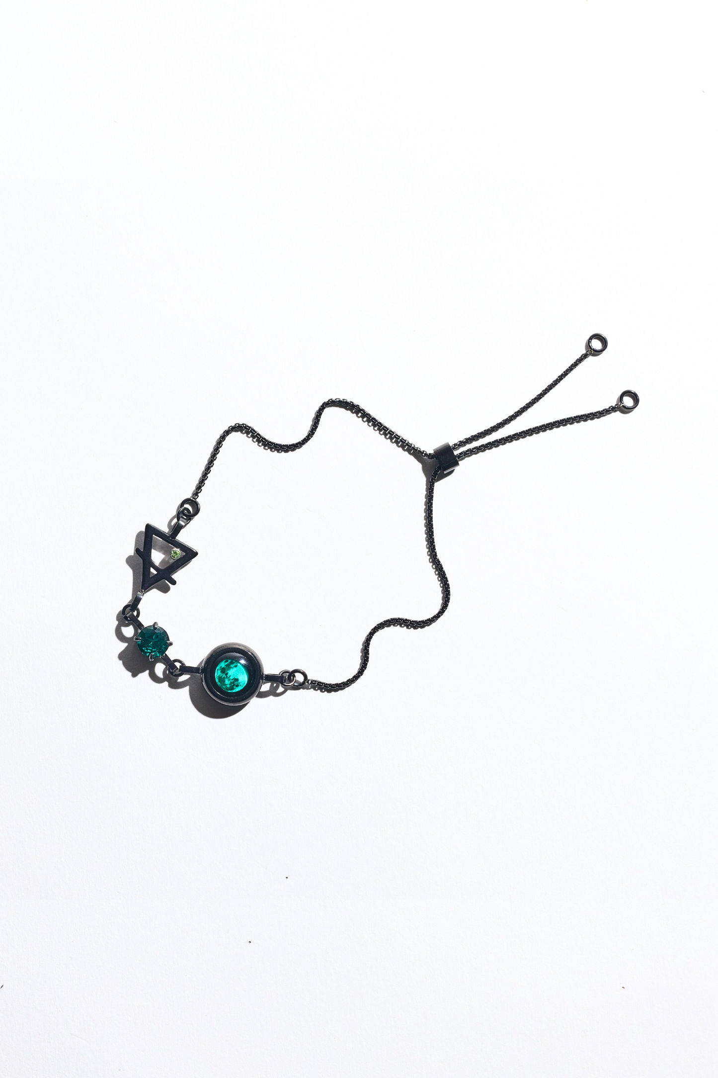 Black Moon Birthstone Zodiac Bracelet