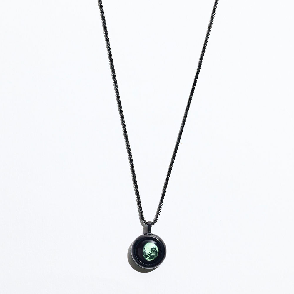 Black Moon Necklace