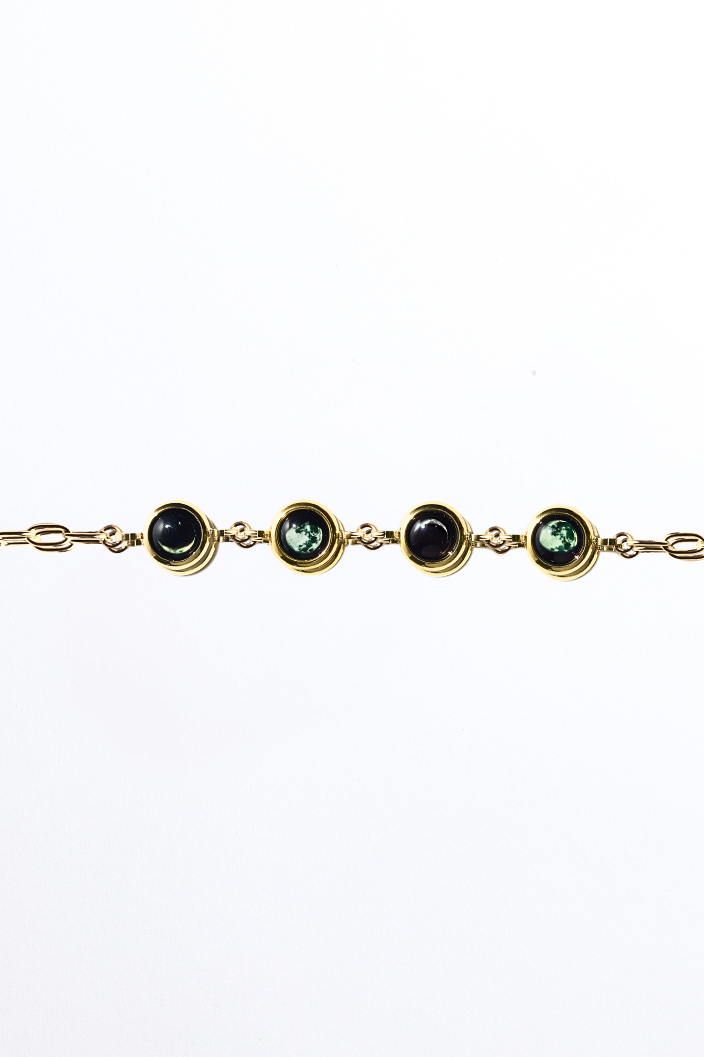 Gold Four Moon Power Bracelet