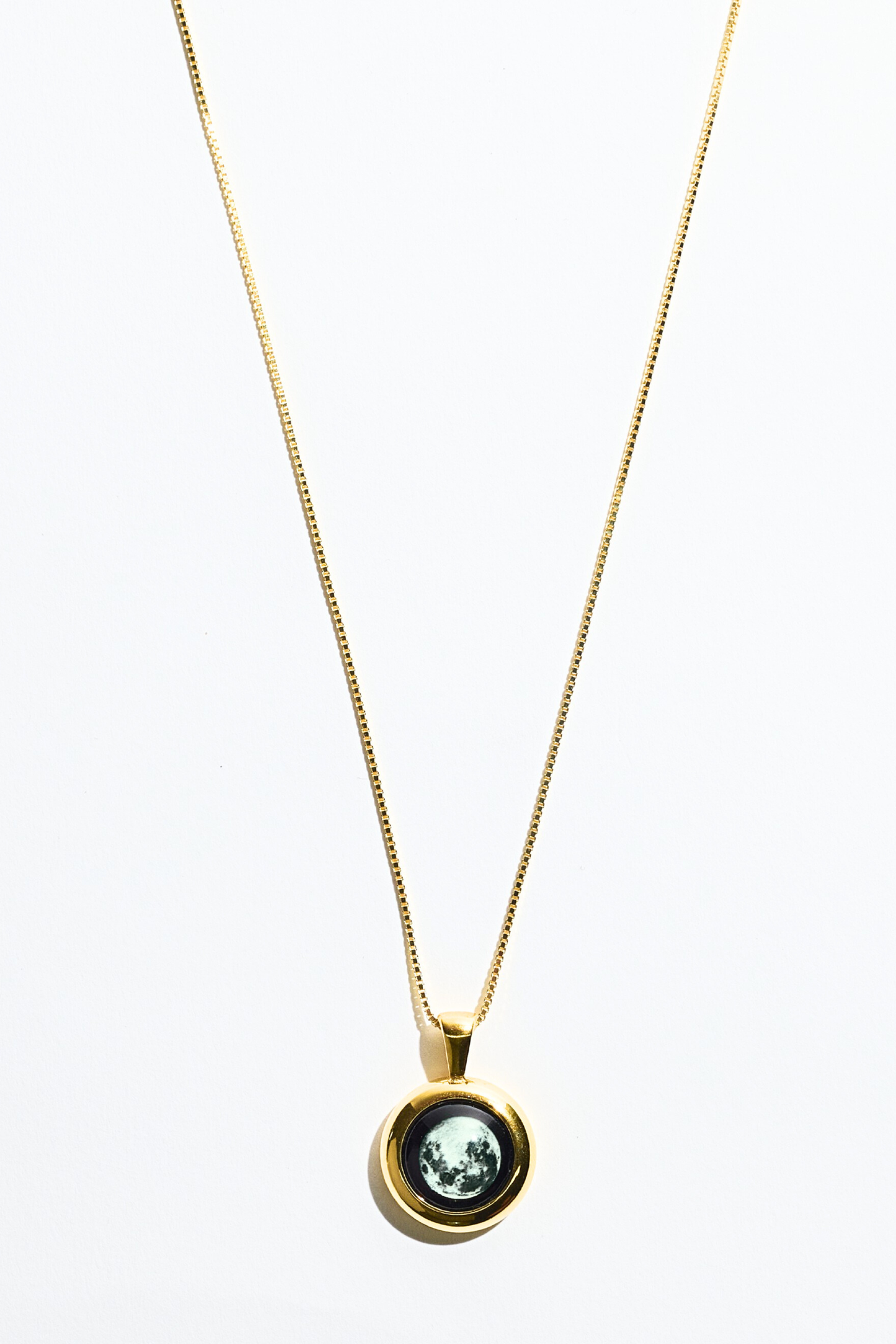 Gold Moon Necklace
