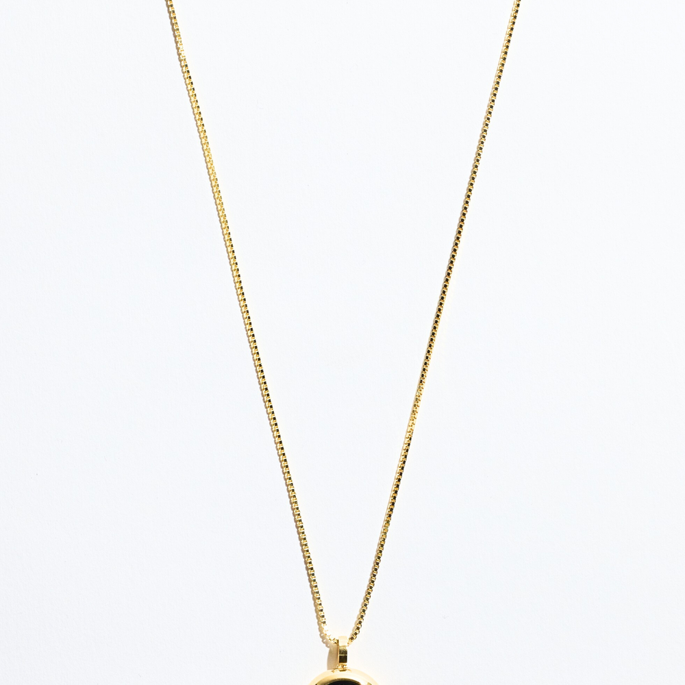 Gold Moon Necklace