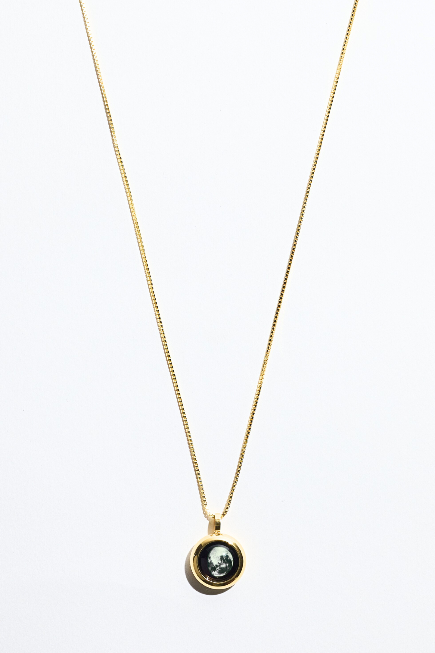 Gold Moon Necklace