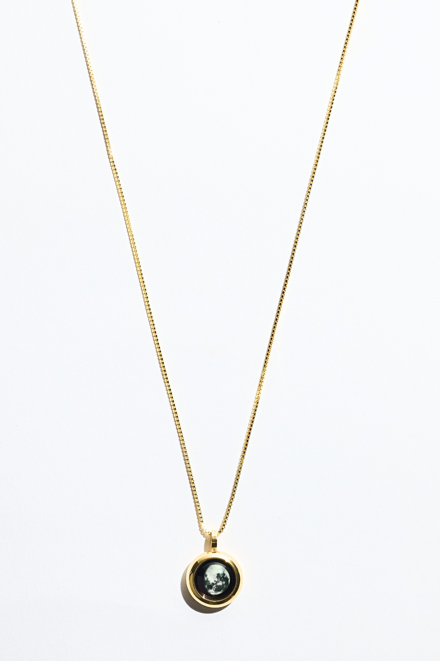 Gold Moon Necklace