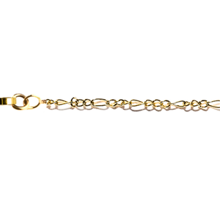Gold Figaro Bracelet