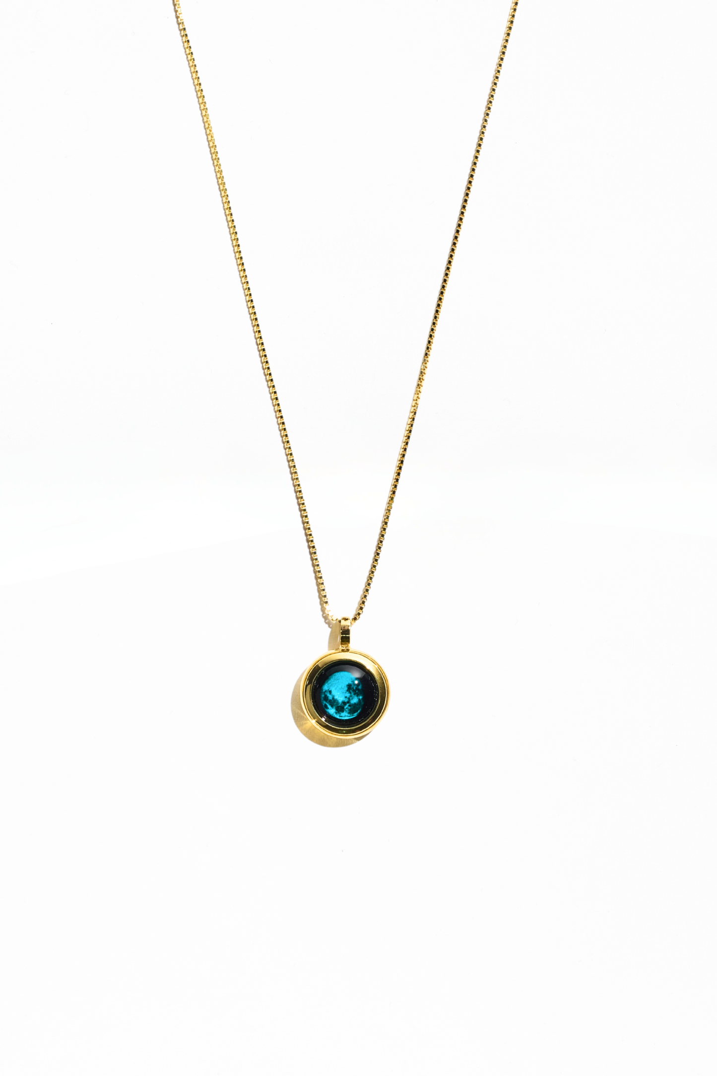 Gold Moon Necklace