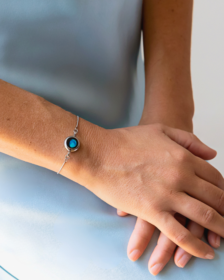 Moon Phase Bracelet - Silver