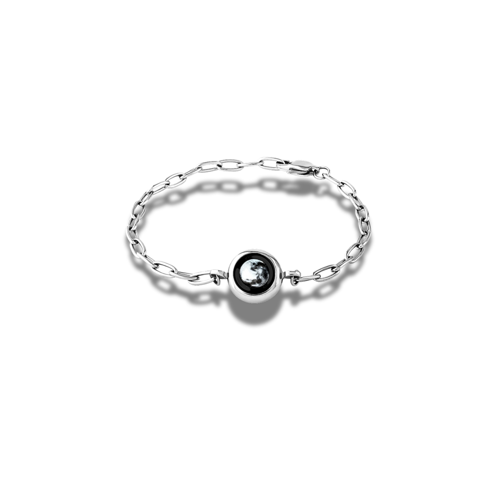 
                  
                    Moon Phase Power Bracelet - Silver
                  
                