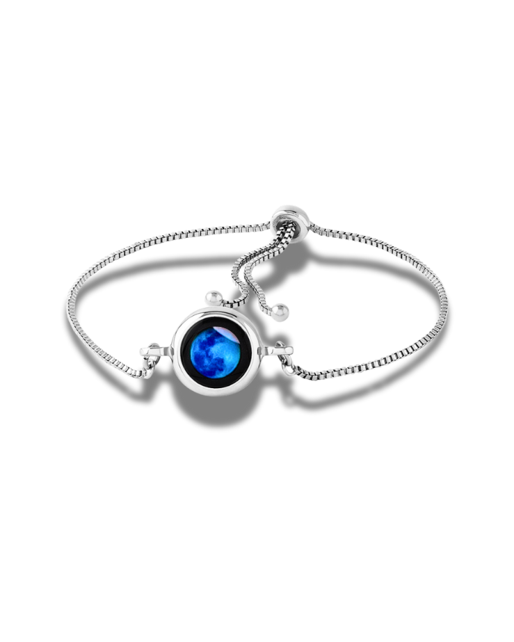 Moon Phase Bracelet - Silver