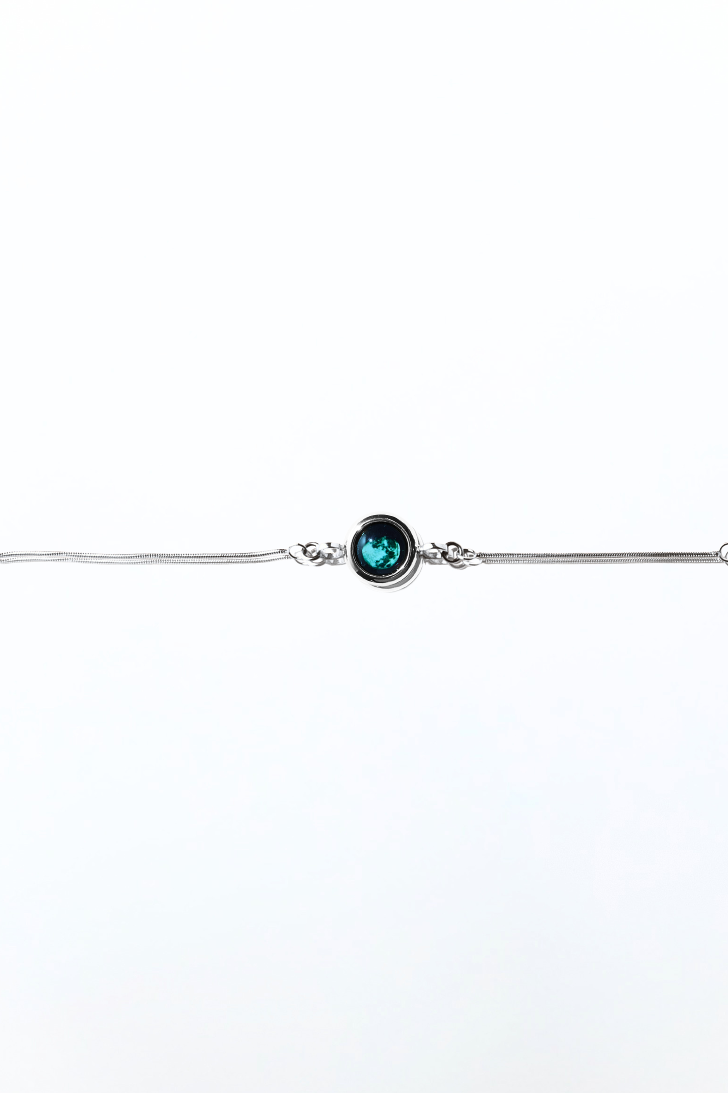 Silver Moon Bracelet