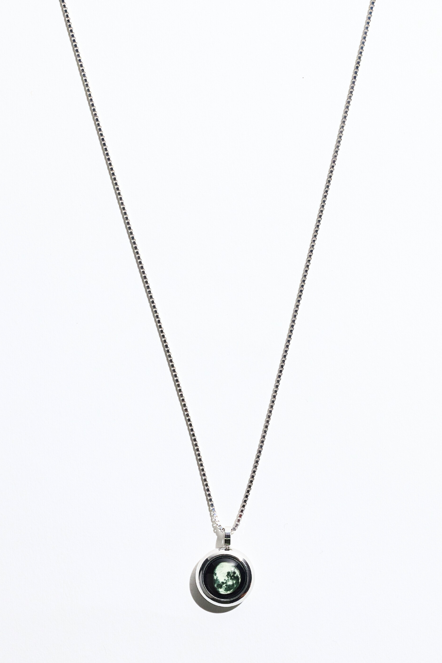 Silver Moon Necklace
