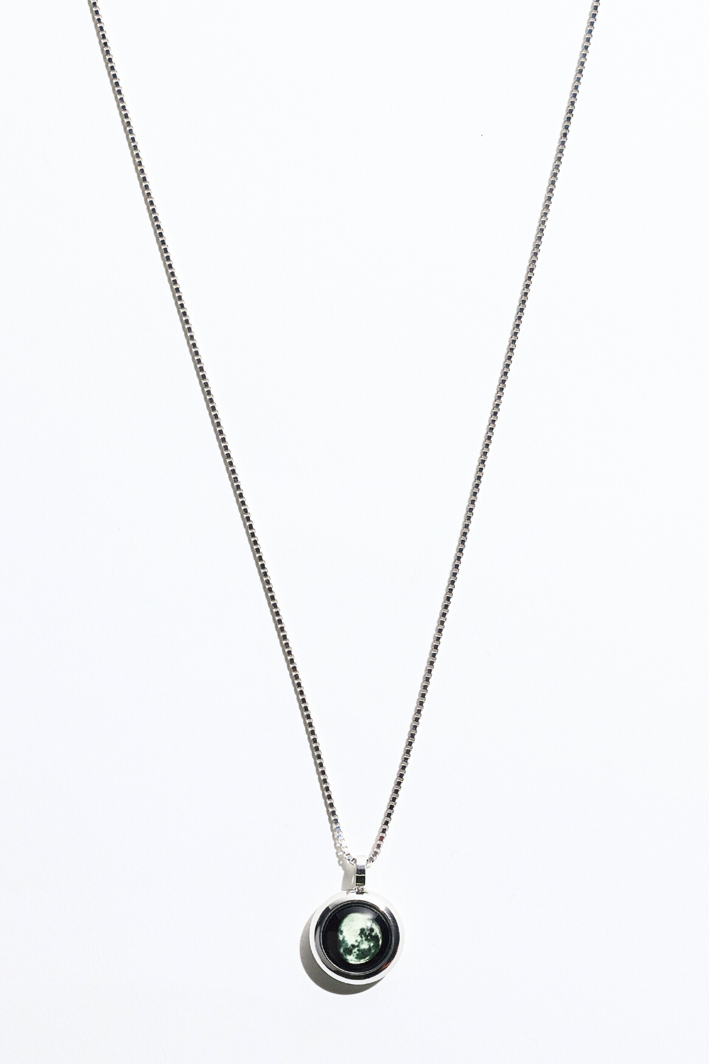 Silver Moon Necklace