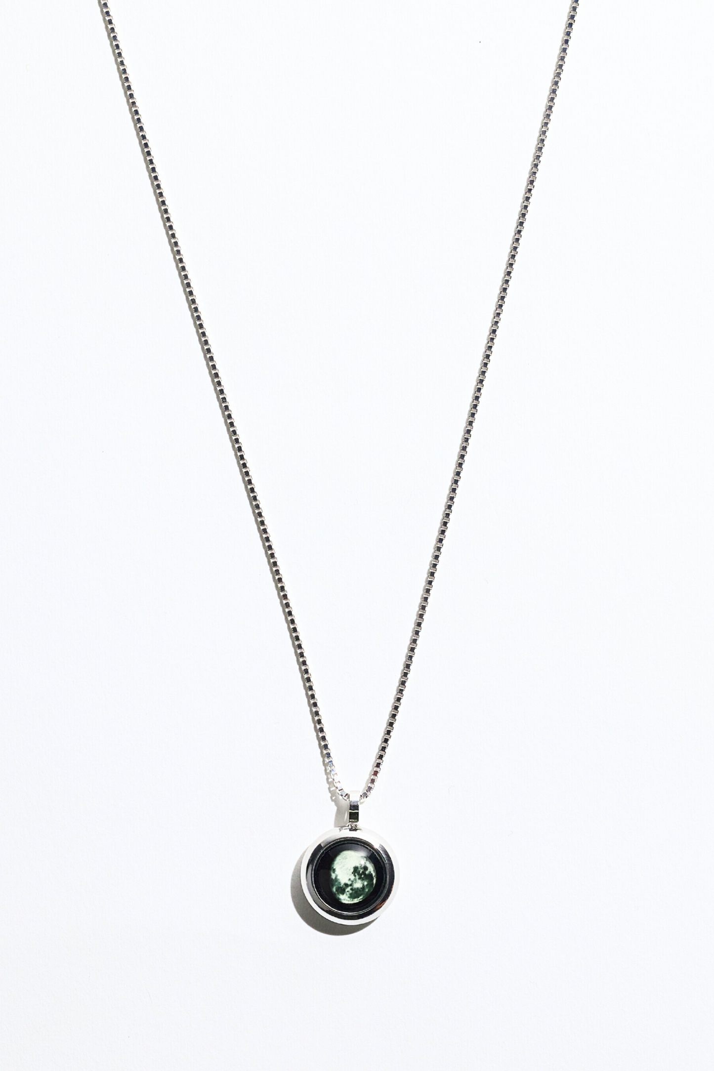 Silver Moon Necklace
