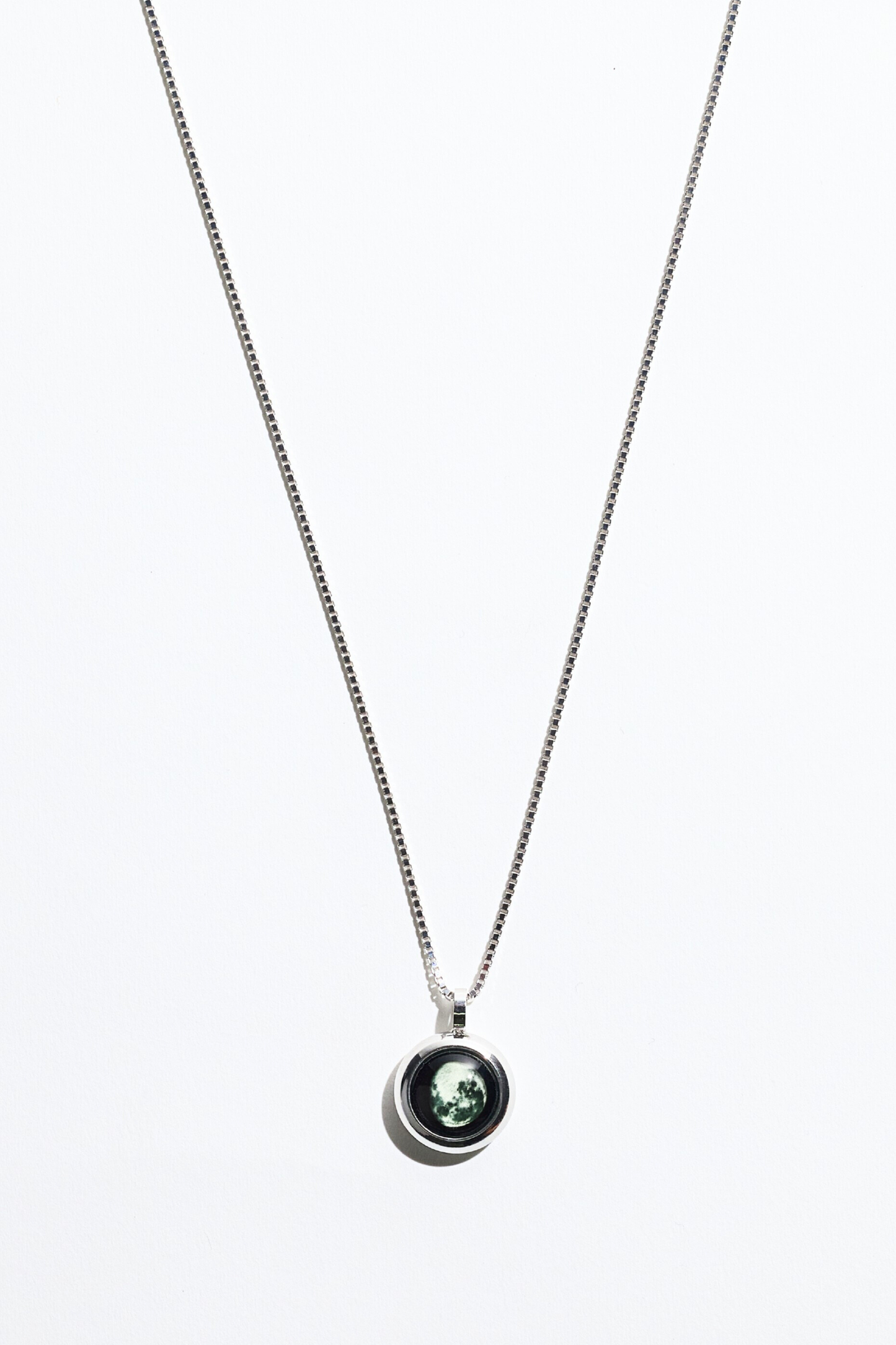 Silver Moon Necklace