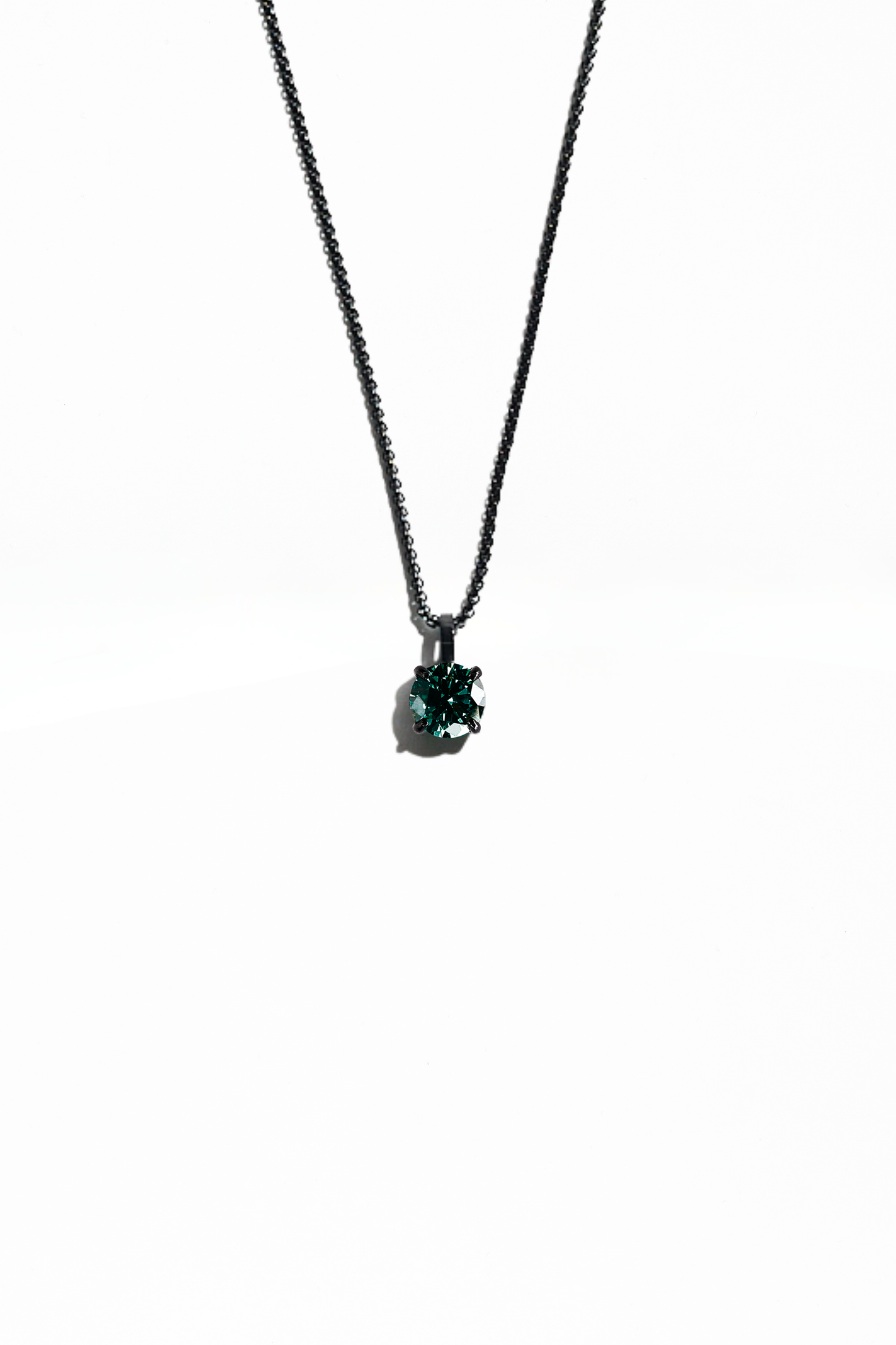Black Birthstone Necklace