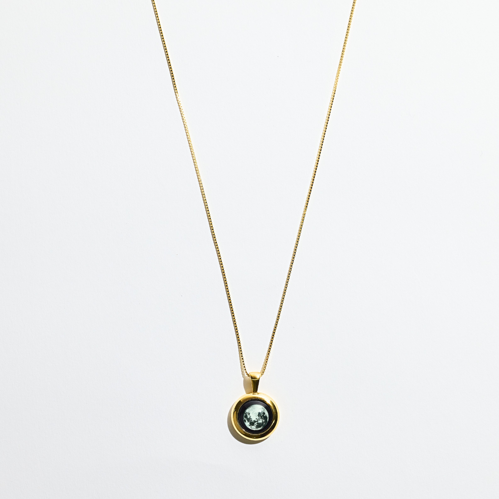 Large Moon Necklace