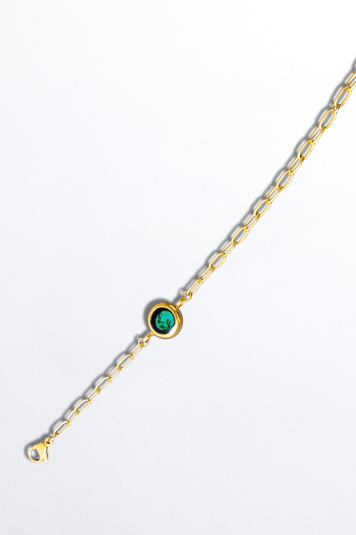Gold Moon Power Anklet