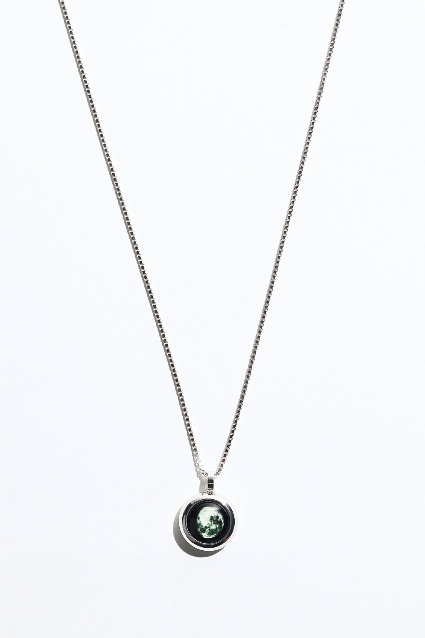 Silver Moon Necklace