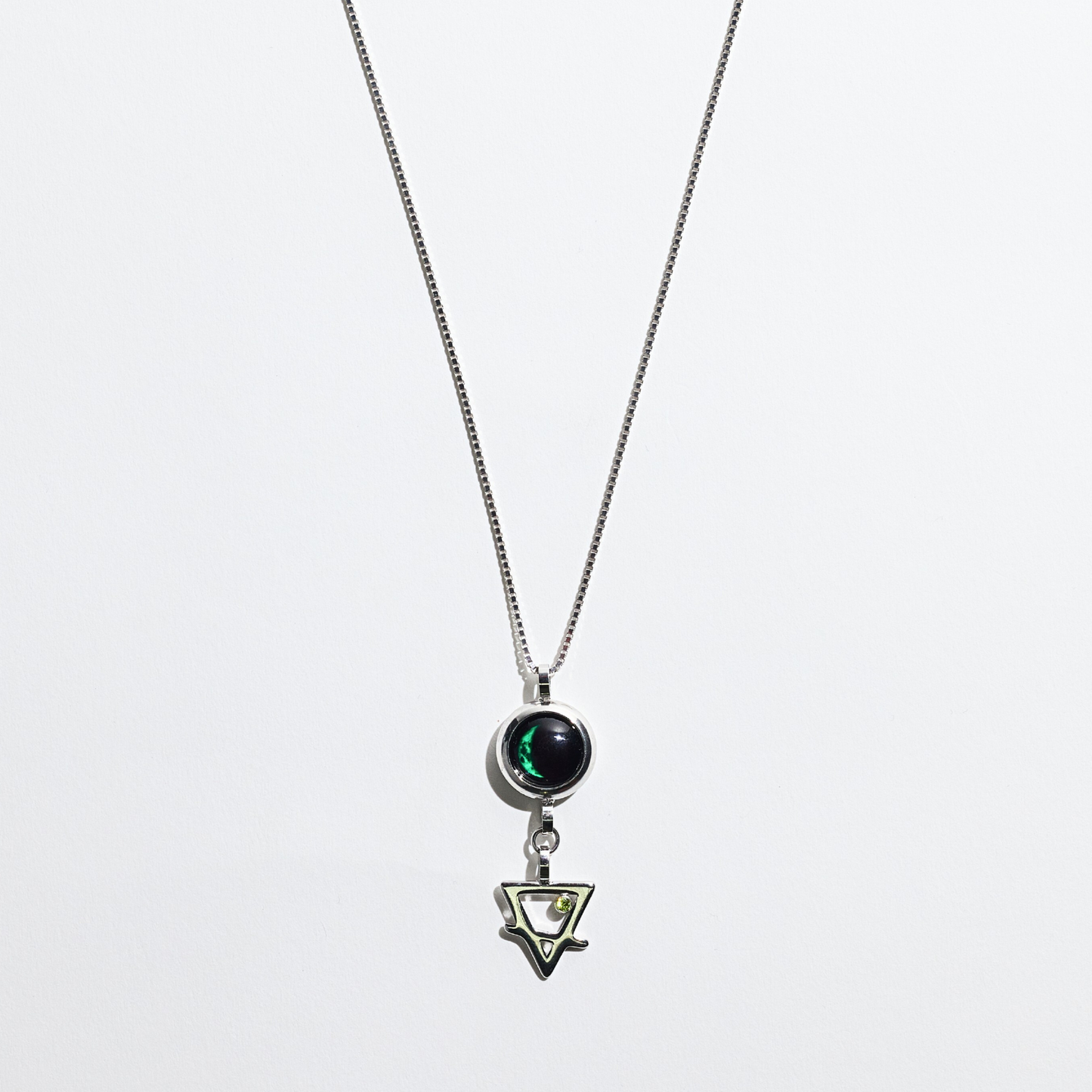 Moon & Zodiac Element Necklace