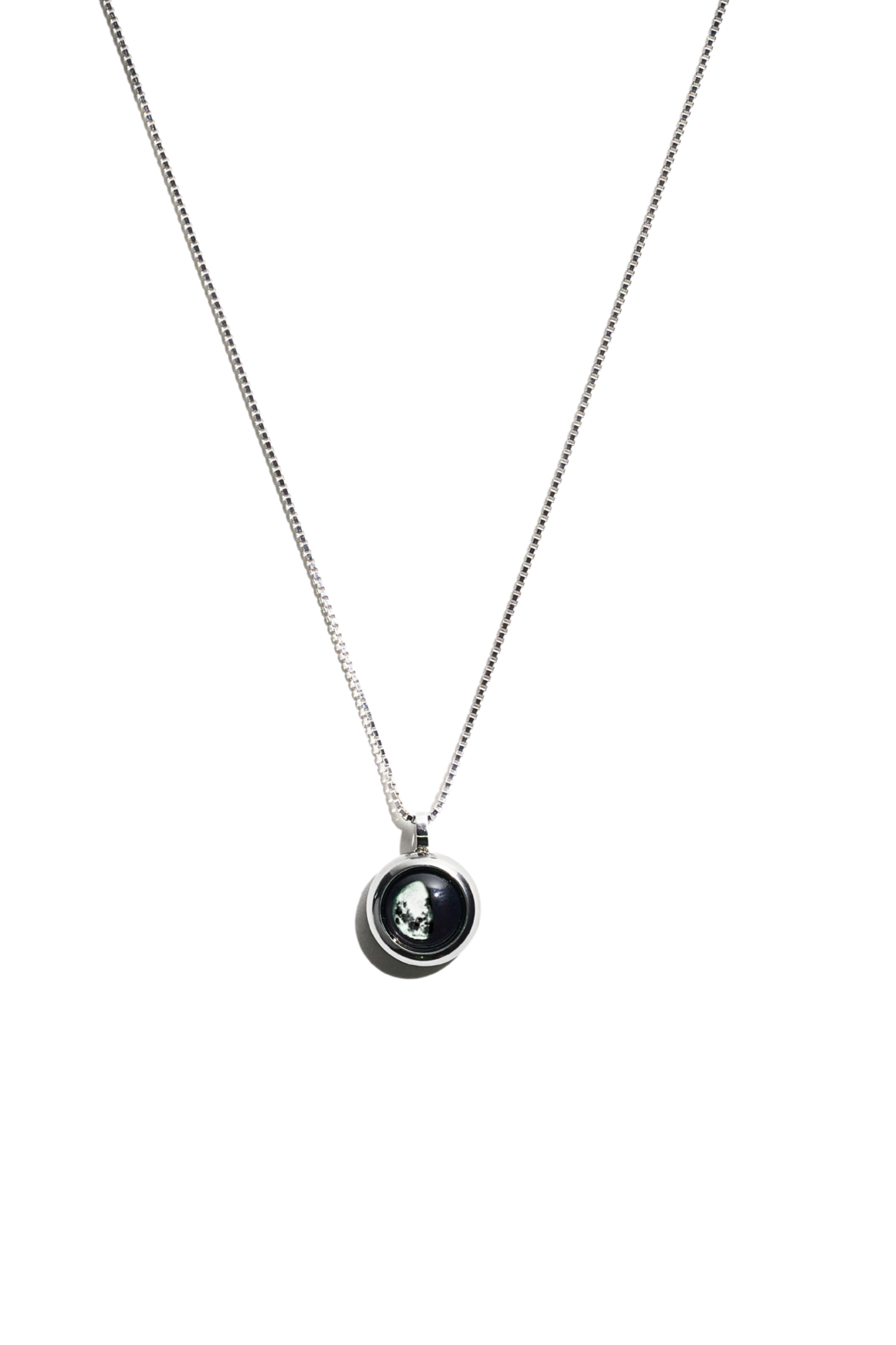 Silver Moon Necklace
