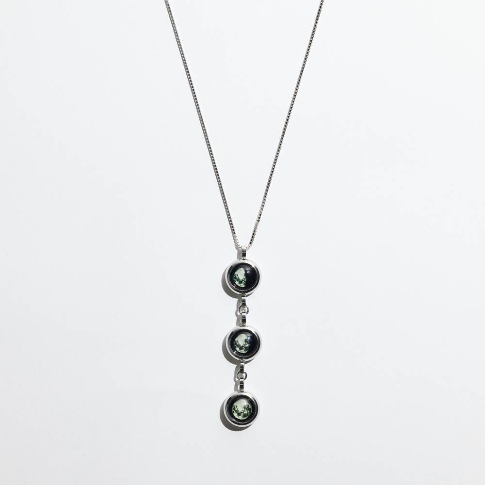 Triple Moon Necklace